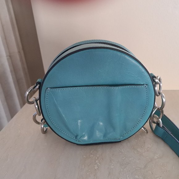 Patricia Nash Devonia Crossbody - Distressed Vintage Blue Grass - Picture 3 of 6